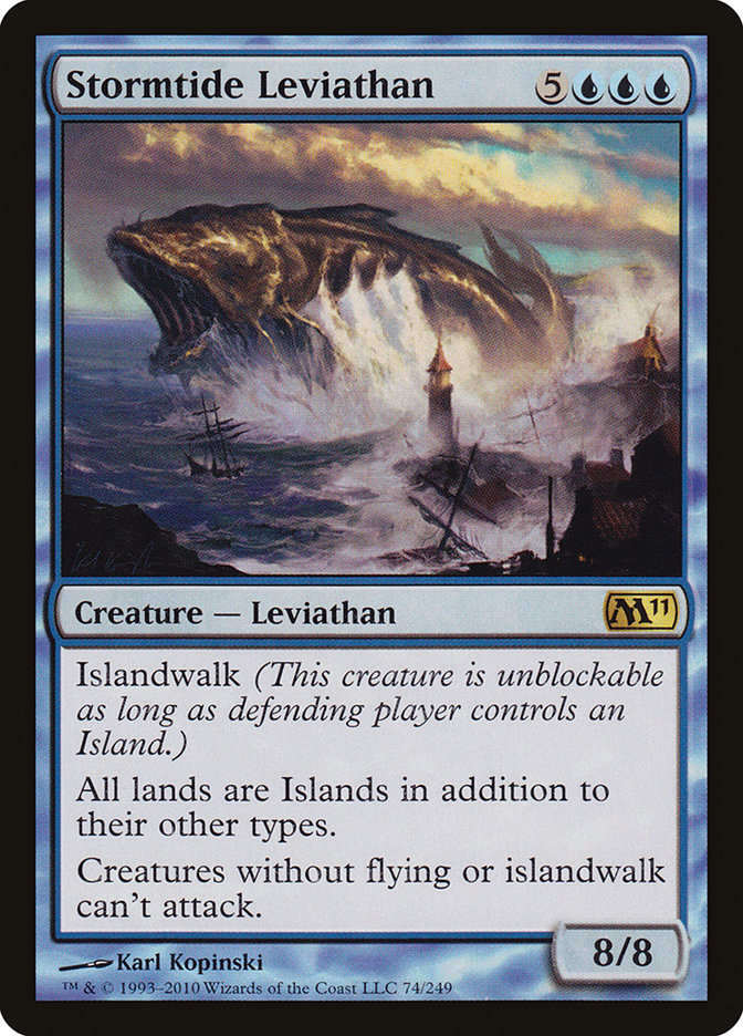 Stormtide Leviathan - Magic the Gathering card